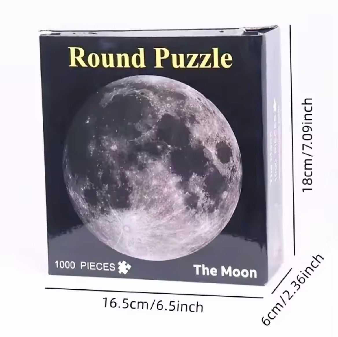 Rompecabezas Redondo 1000pzas - The Moon (la Luna)