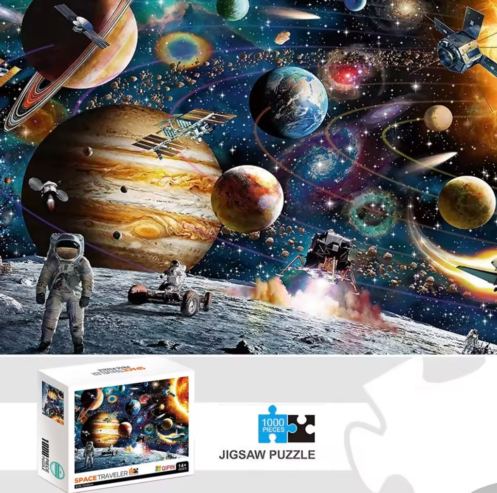 Rompecabezas Space Traveler 1000 Piezas 70 X 50 Cm