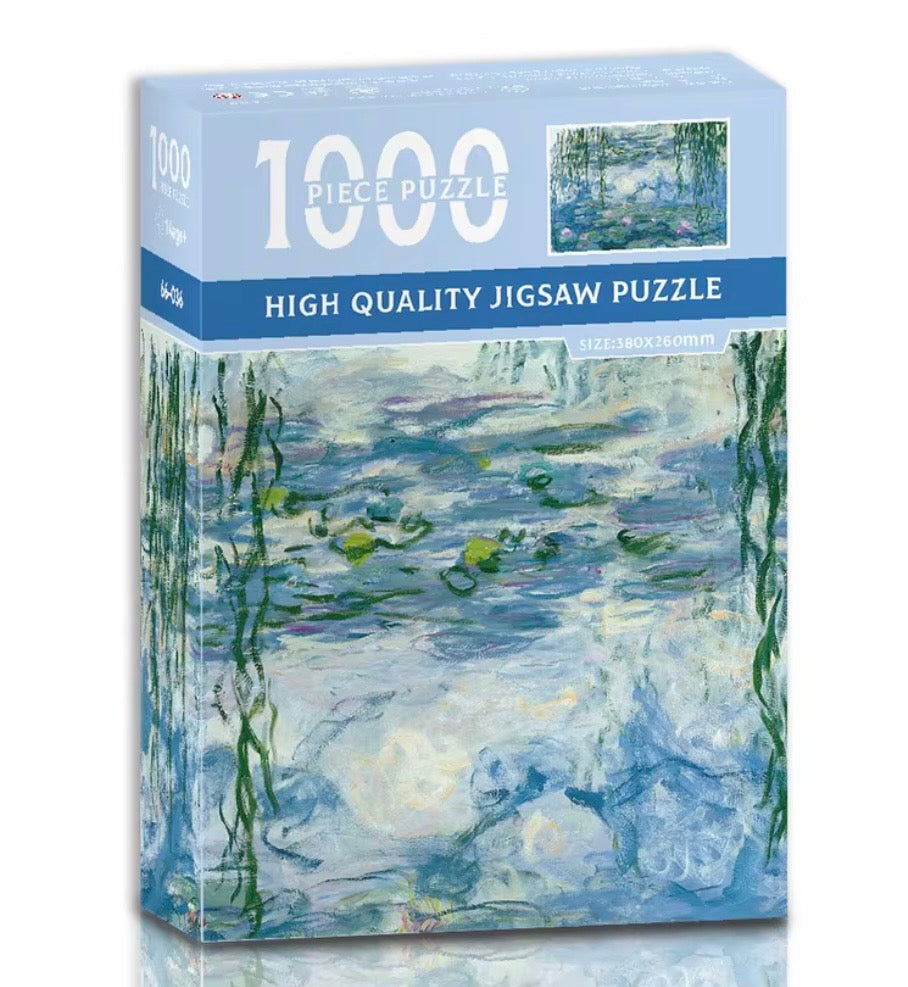 Rompecabezas Lirio de Agua - 1000-Piece Jigsaw Puzzle
