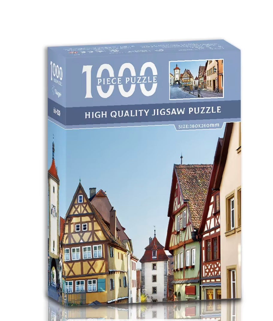 Rompecabezas Ciudad Austriaca 1000-Piece Jigsaw Puzzle
