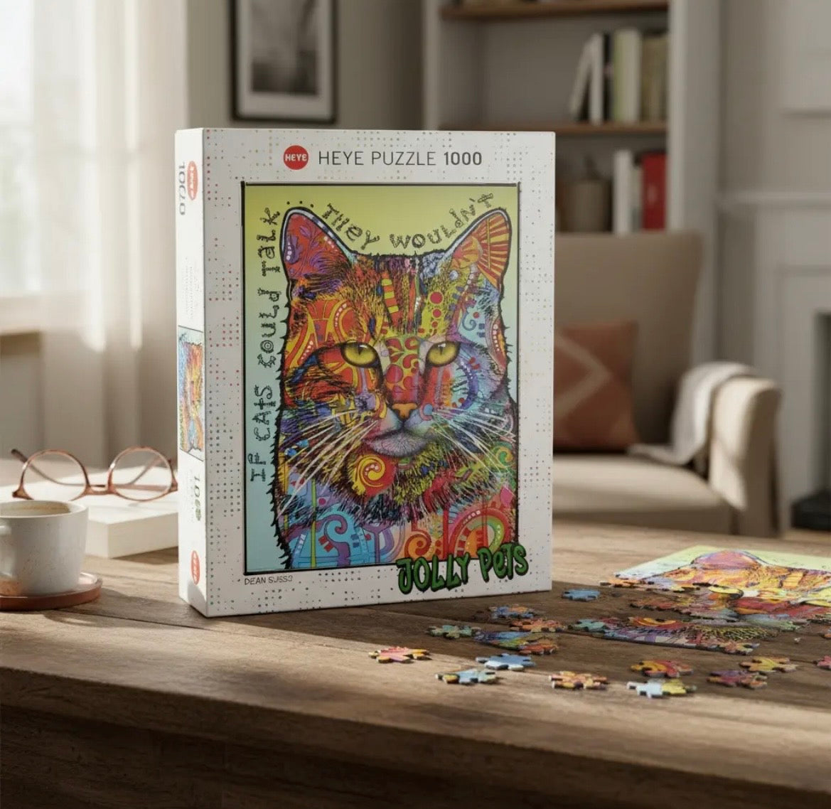 Rompecabezas 1000 Pzas, Jolly Pets: If Cats Could Talk Gato