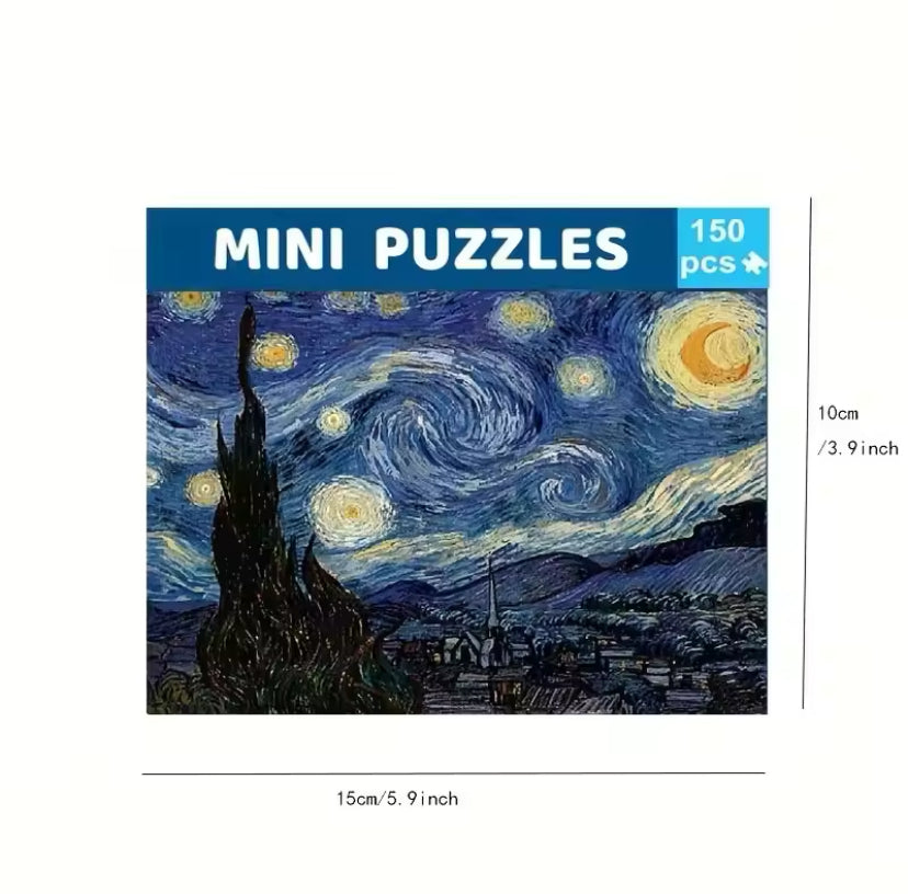 Max Renard Rompecabezas, Van Gogh Stary Night, 150 Piezas