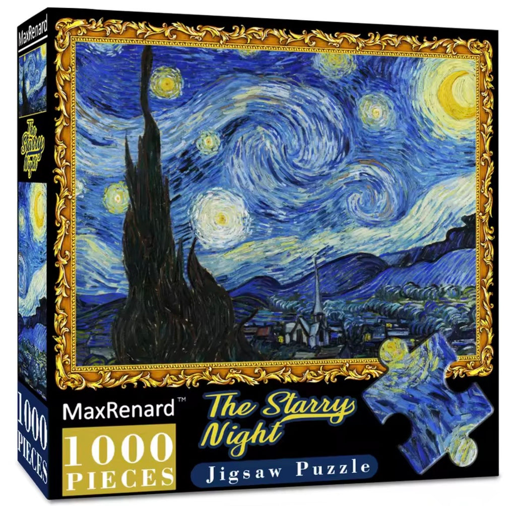 Rompecabezas Noche Estrellada Van Gogh