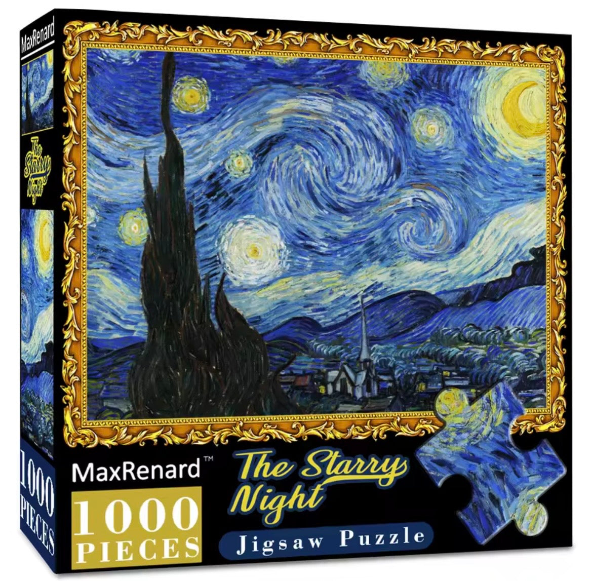 Rompecabezas Noche Estrellada Van Gogh