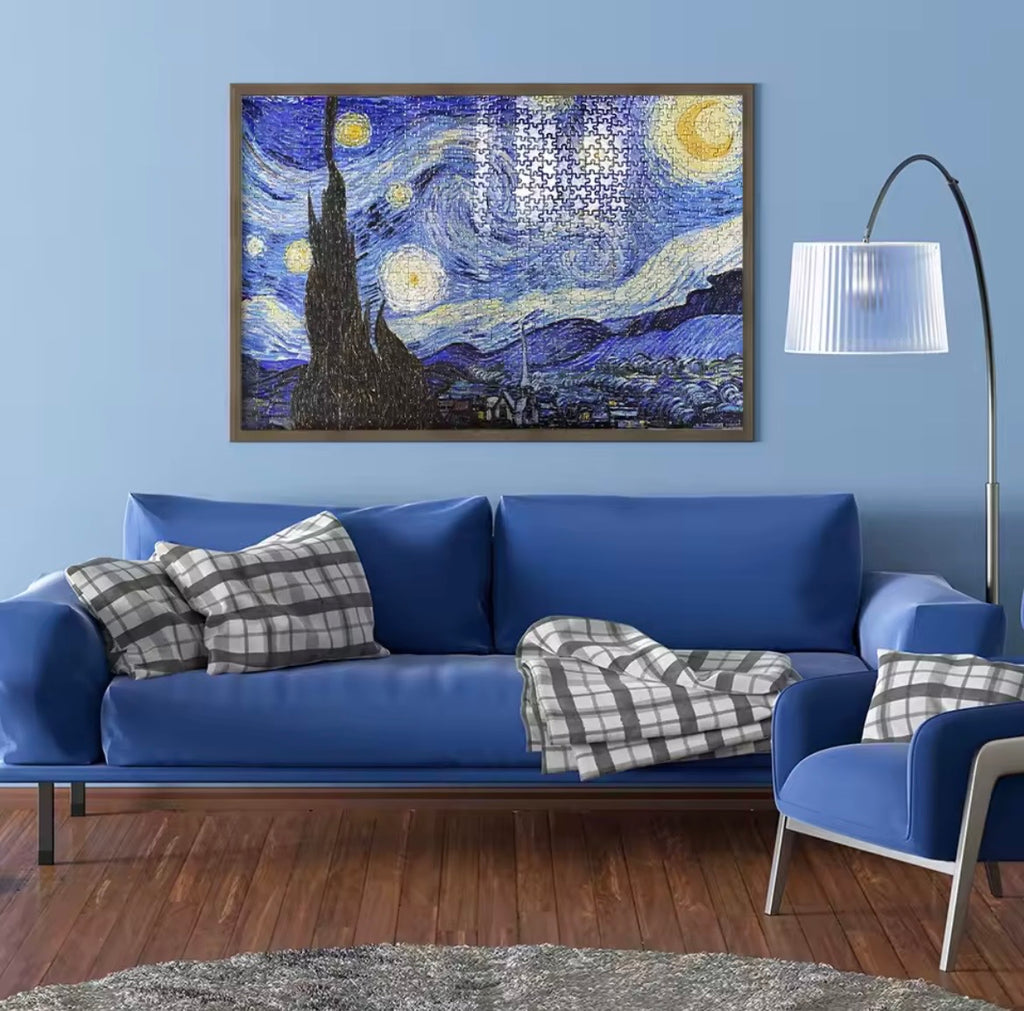 Rompecabezas Noche Estrellada Van Gogh