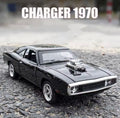 Dodge Clasico Charger 1970 Colección Escala 1:32 Color Negro