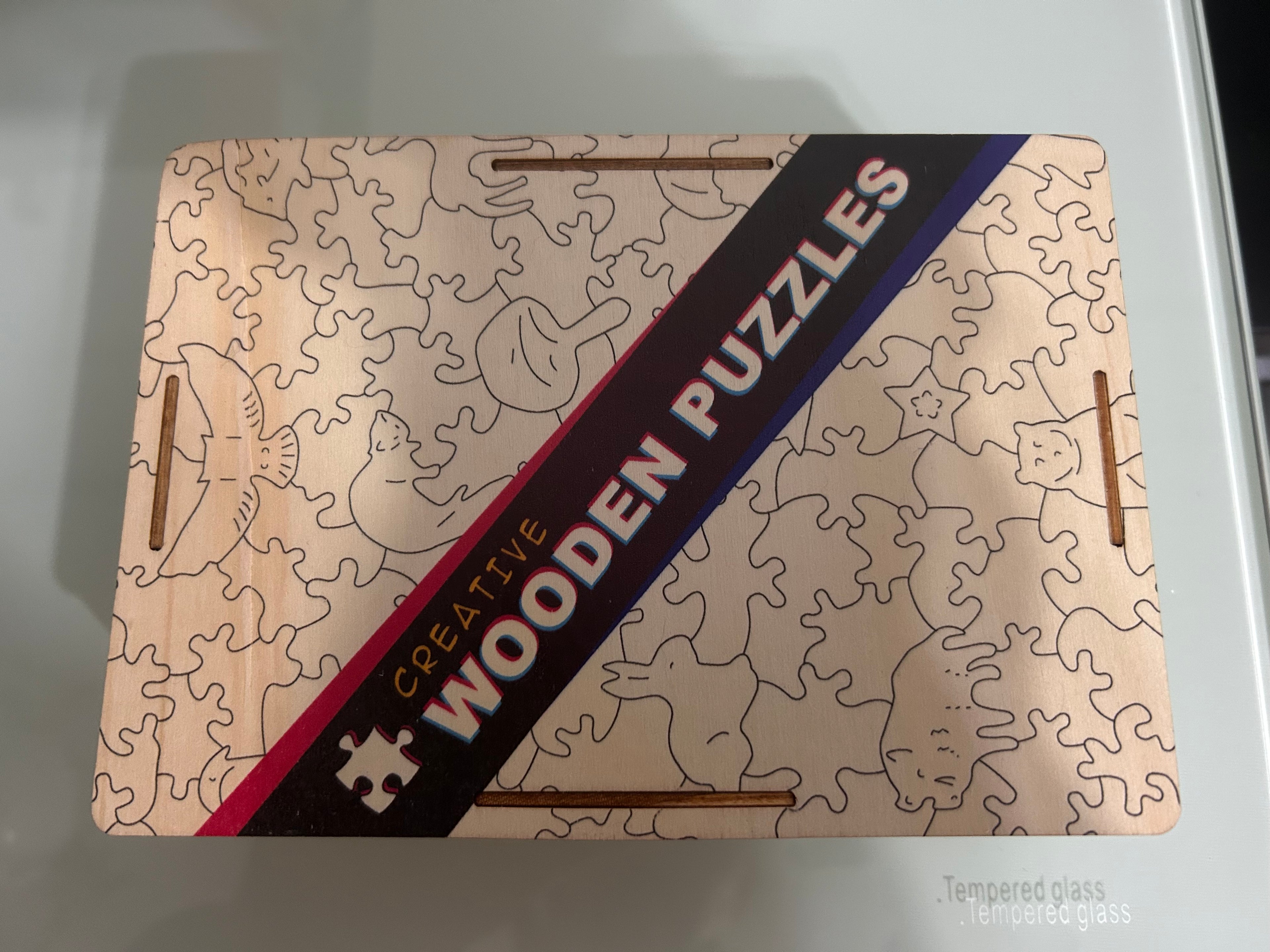 Wooden Puzzles Rompecabezas de Madera - Tigre