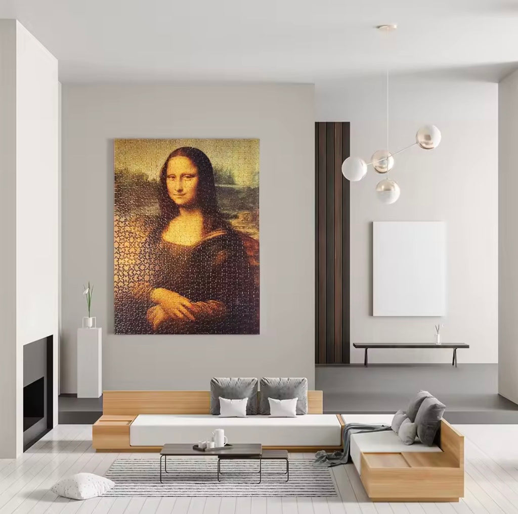Maxrenard Juego 1000 Piezas Rompecabezas Mona Lisa