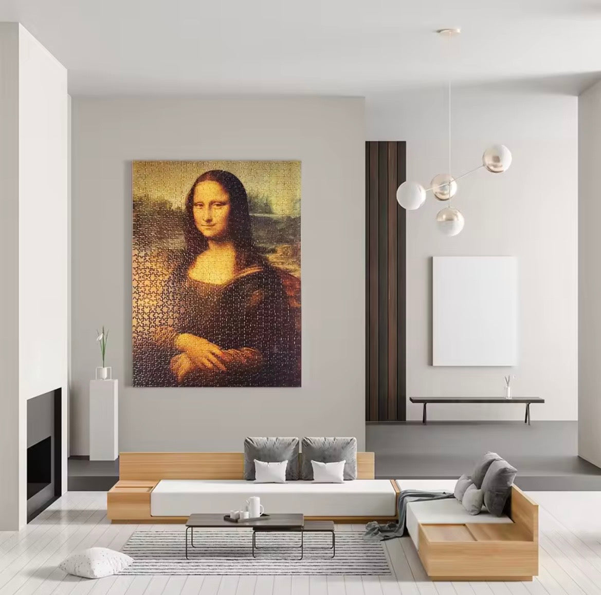 Maxrenard Juego 1000 Piezas Rompecabezas Mona Lisa